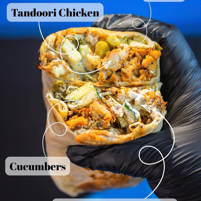 Tandoori Shawarma Wrap