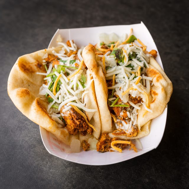 Tacos Butter Chicken.