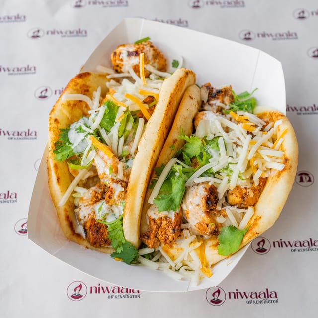 Tacos Mango Malai Boti.