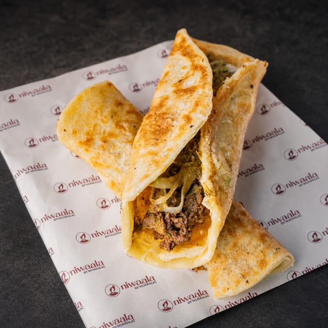 Kati Rolls Spicy Braised Beef.