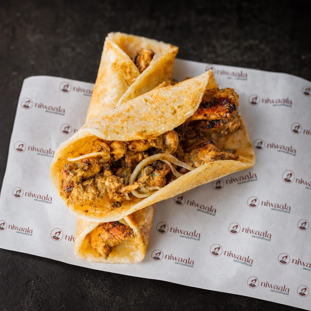 Kati Rolls Mango Malai Boti.