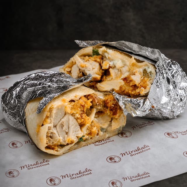 Crispy Chicken Wrap.