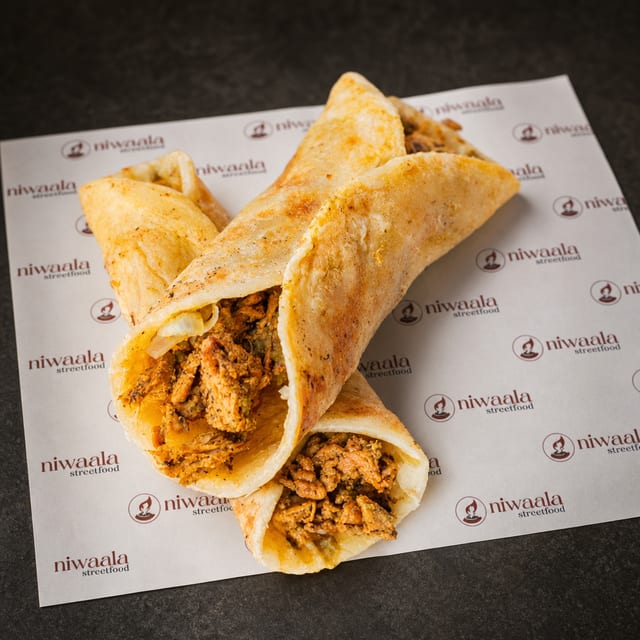 Kati Rolls Tandoori Shawarma.